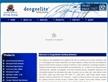 Tablet Screenshot of deegeelitecables.com